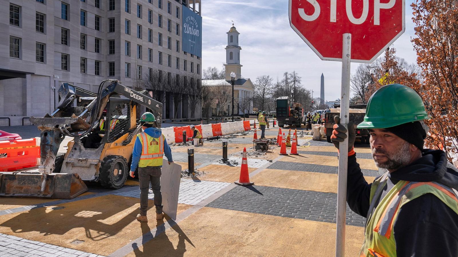 DC begins removing ‘Black Lives Matter’ plaza near the White House