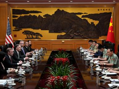 Top Chinese general tells US to stop colluding with Taiwan in meeting with security adviser