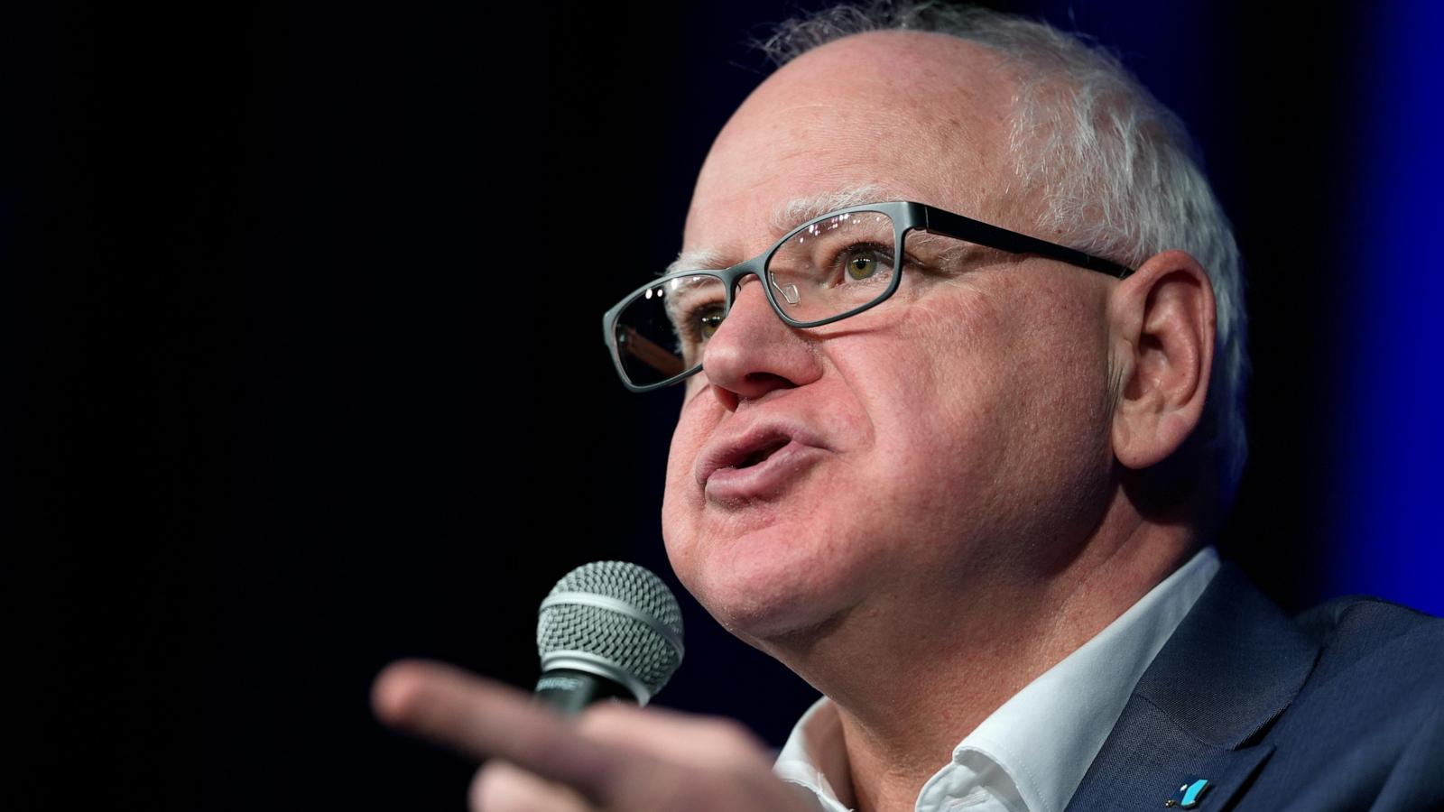 Walz calls Trump a ‘tyrant’ who is trampling Americans’ rights and violating the rule of law