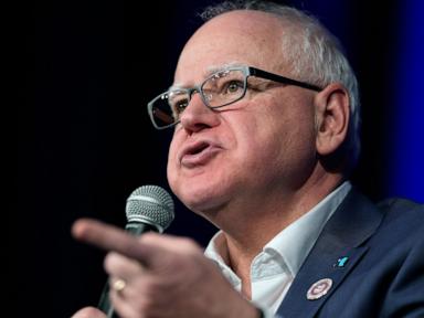 Walz calls Trump a 'tyrant' who is trampling Americans' rights and violating the rule of law