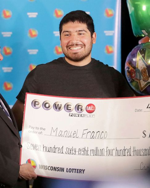 Wisconsin man wins 768M Powerball jackpot