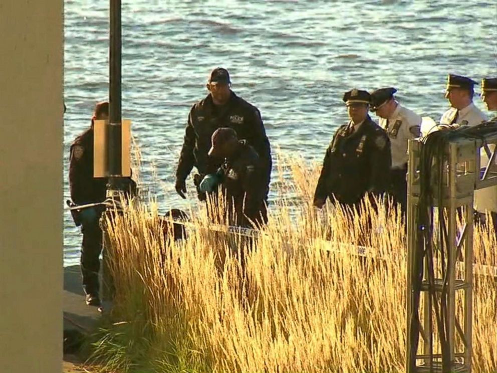 PHOTO: The bodies of two women were found washed away by the Hudson River near the Upper West Side in New York City on October 24, 2018. 