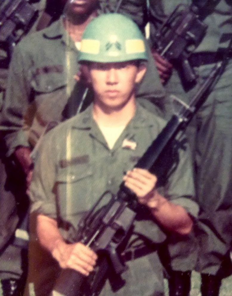 PHOTO: Lee Wong, a Westchester, Ohio board member, shared this photo of himself when he served in the U.S. Army.