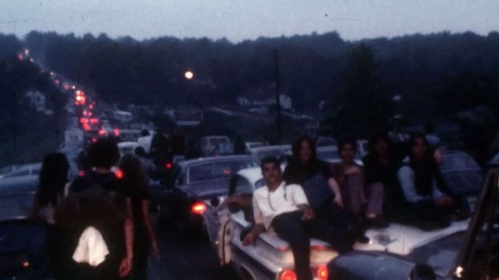 What Happened When People Poured Into Woodstock: 'freeways Are Jammed 