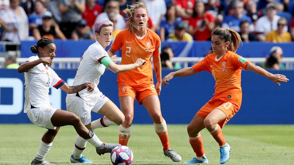 Us Wins World Cup Over Netherlands On Megan Rapinoe Penalty Kick Rose 