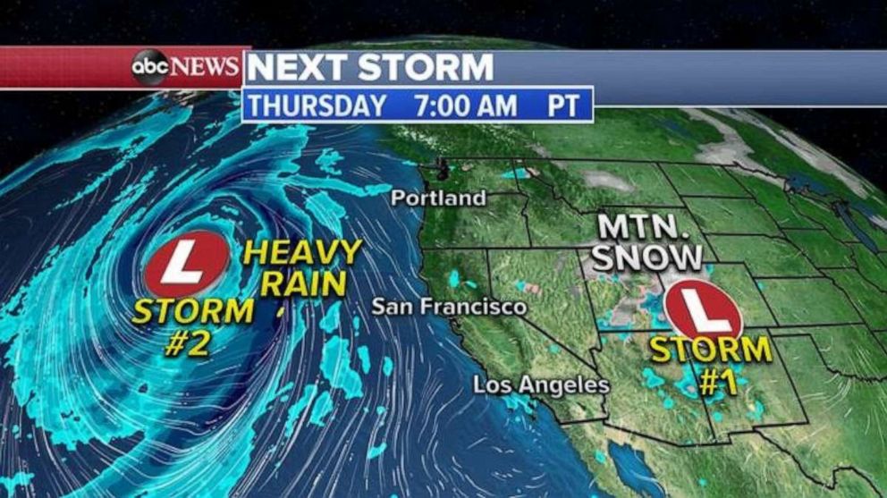 PHOTO: Next storm - Thursday 7 p.m.