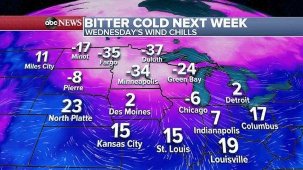PHOTO: Bitter cold next week