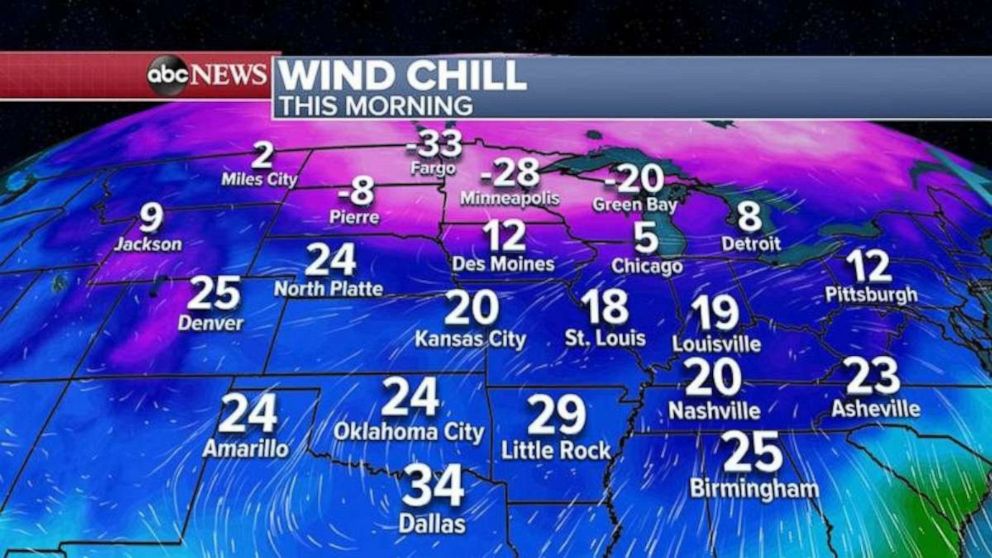 PHOTO: Wind chill this morning