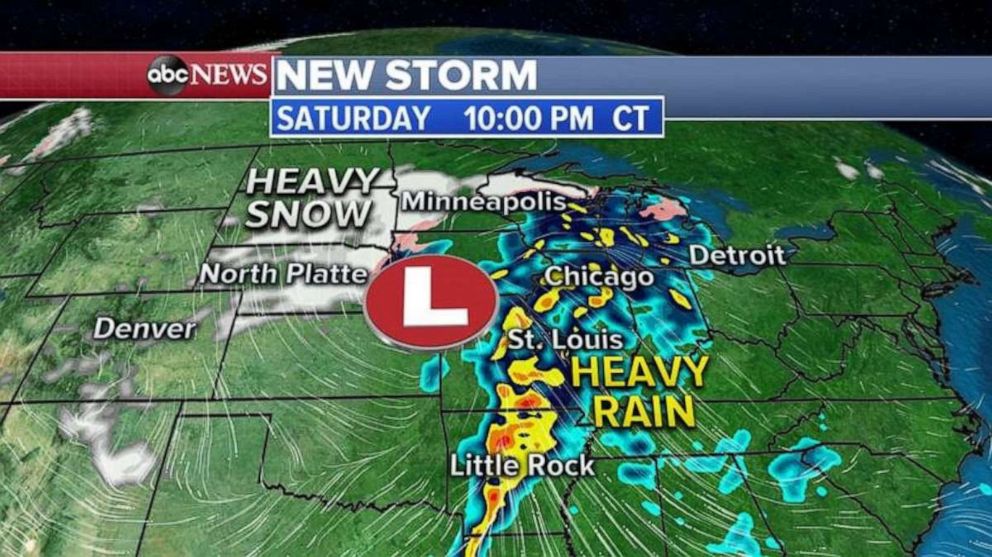 PHOTO: New storm Saturday