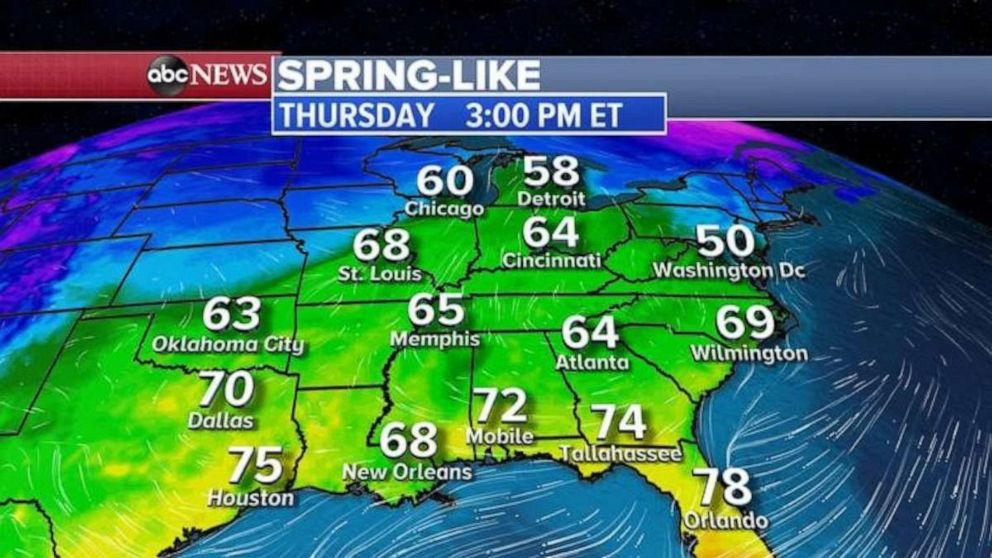 PHOTO: Spring-like Thursday