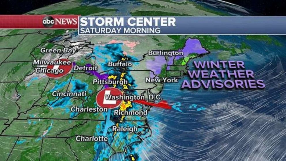 Storm system brings snow from Midwest to Great Lakes - Good Morning America