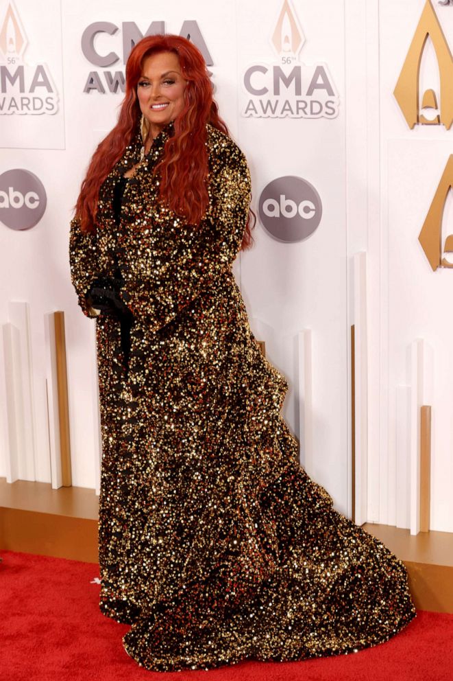 PHOTO: Wynonna Judd attends the 56th Annual CMA Awards at Bridgestone Arena on Nov. 9, 2022, in Nashville, Tenn.