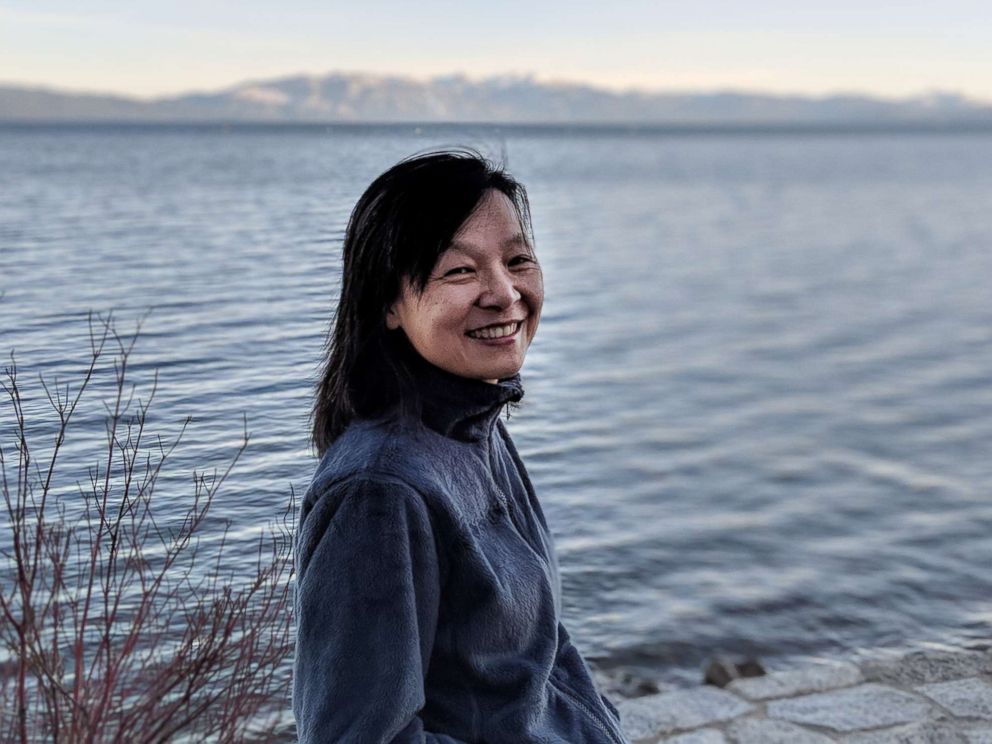 PHOTO: Xuan Wang, 56, pictured in an undated family photo, was killed while hiking on a trail in Yosemite National Park in California, Feb. 24, 2019.