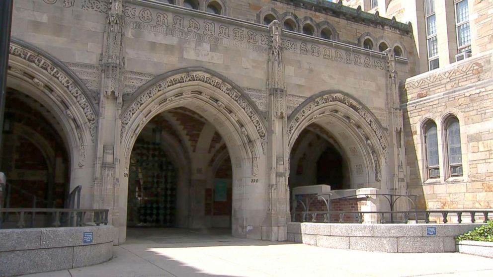 PHOTO: Yale University in New Haven, Connecticut, where a white student called police on a black classmate who fell asleep in a common area. 