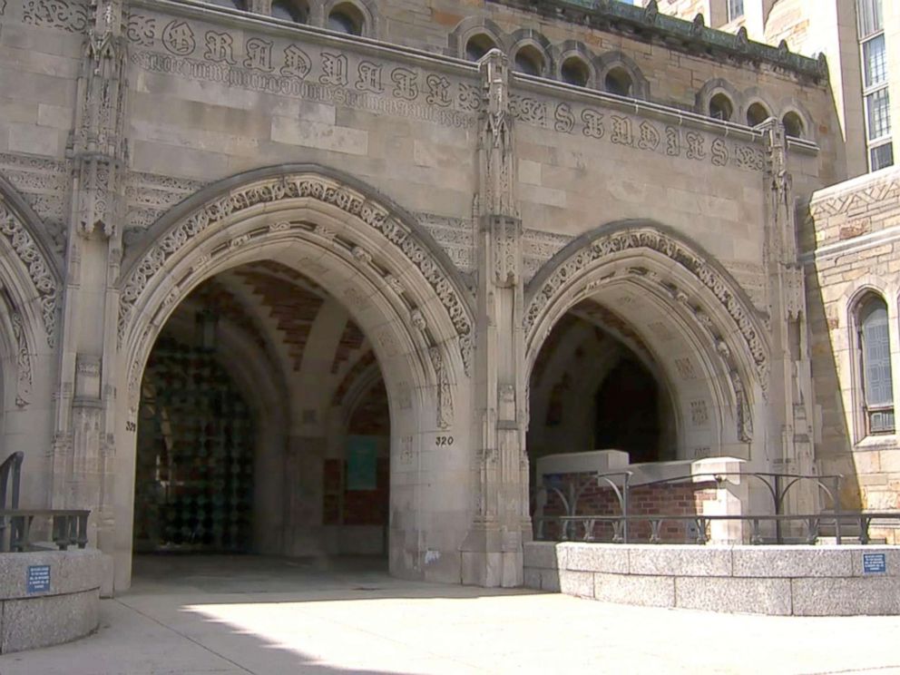 PHOTO: Yale University in New Haven, Connecticut, where a white student called police on a black classmate who fell asleep in a common area.