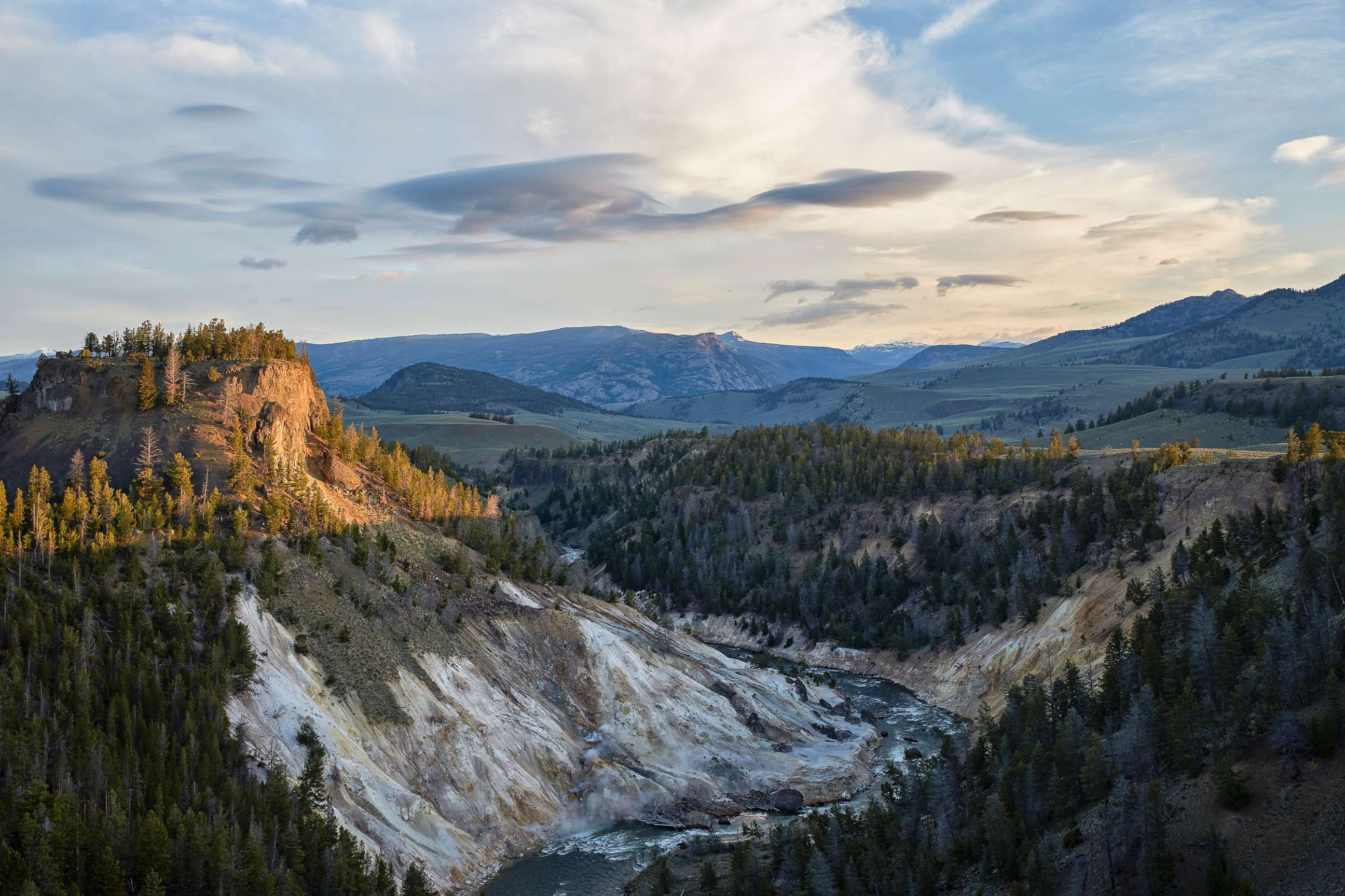 PHOTO: Yellowstone National Park in Wyoming is pictured in this undated stock photo.