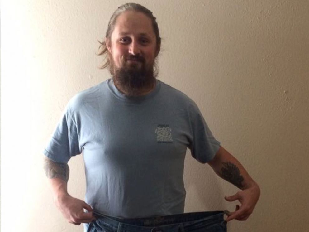 PHOTO: Army veteran Buddy Rich lost 125 pounds through a yoga plan of former pro wrestler Diamond Dallas Page.