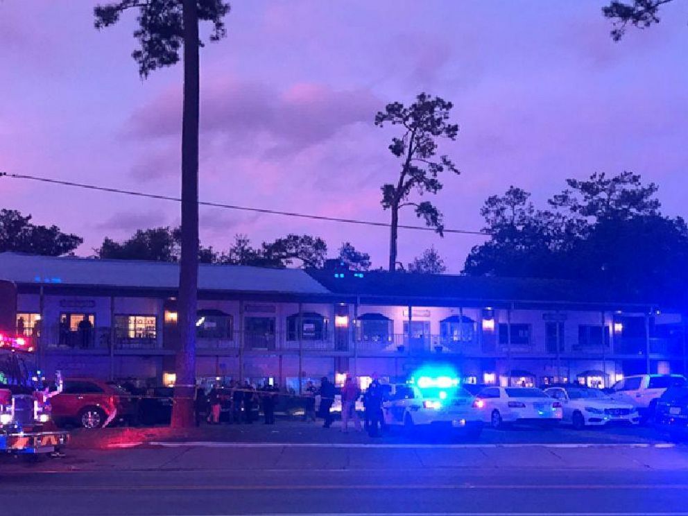 PHOTO: An armed man opened fire in a yoga studio in Tallahasse, Florida on November 2, 2018. Two people were killed and the gunman committed suicide, police said.