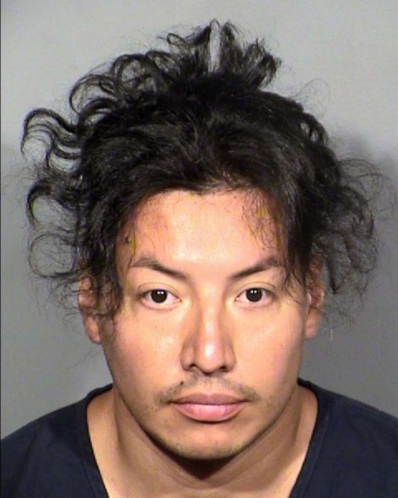 PHOTO: Yoni Barrios is pictured in a booking photo.