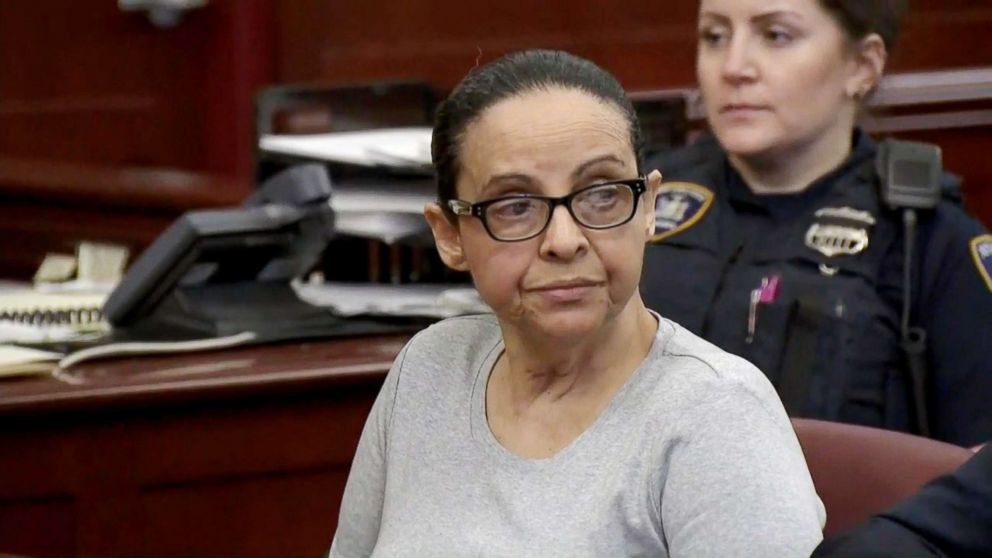 PHOTO: Yoselyn Ortega listens to closing statements in her murder trial in New York, April 16, 2018.