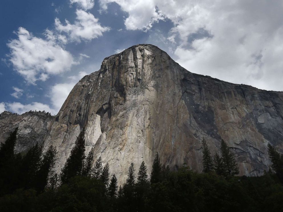 PHOTO: In this file photo taken on June 03, 2015 the El Capitan monolith is seen in the Yosemite National Park in California.