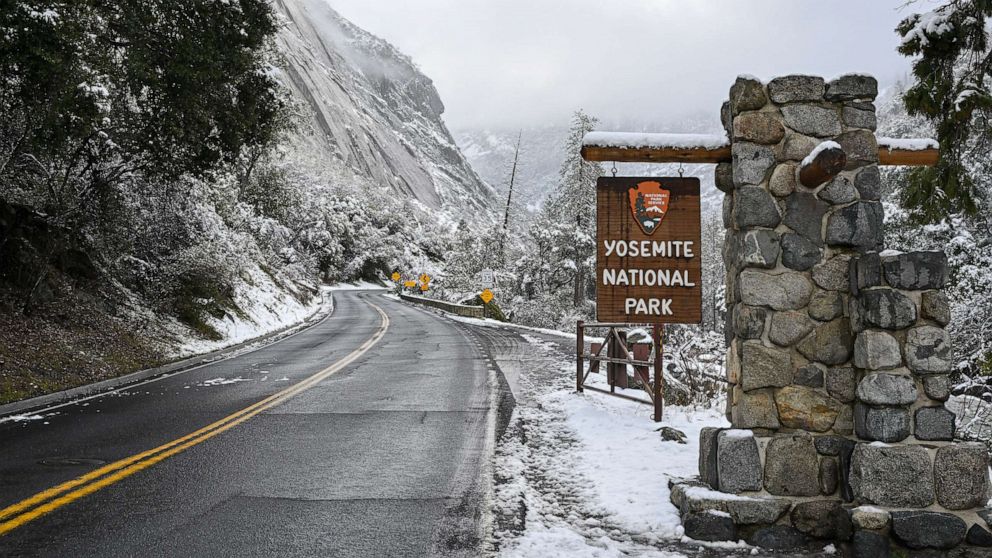 Yosemite National Park closed indefinitely due to 15 feet of snow in