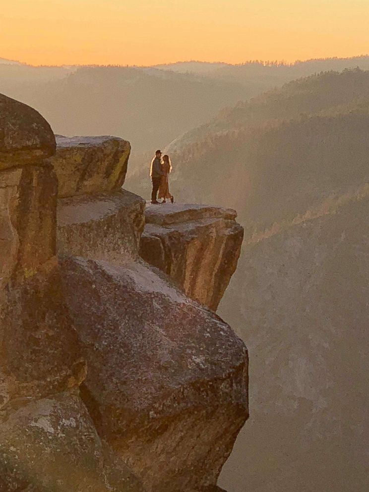 PHOTO: The photographer was looking for the mystery couple after taking the breathtaking photo. October 28, 2018.