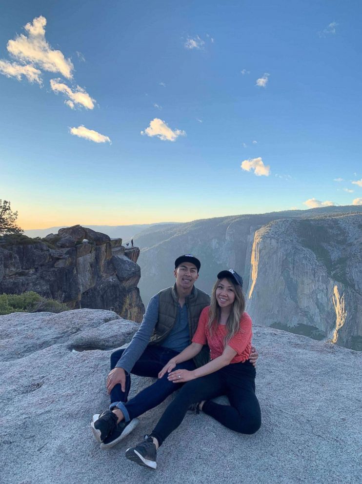 PHOTO: The happy couple were engaged on Oct. 6 at Taft Point in Yosemite National Park. October 28, 2018.