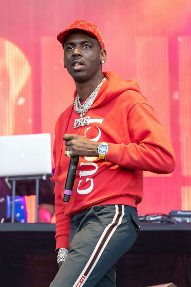 PHOTO: In this Nov. 9, 2019, file photo, Young Dolph performs during the Astroworld Festival at NRG Stadium in Houston.