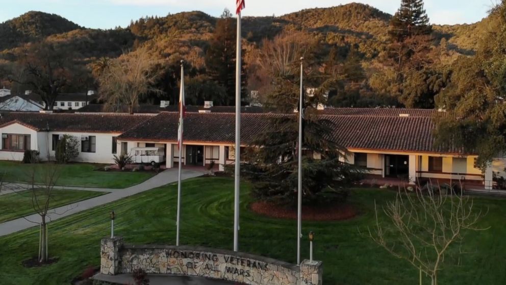 PHOTO: The Veterans Home of California in Yountville is pictured in an undated image made from video posted to the home's Facebook page.