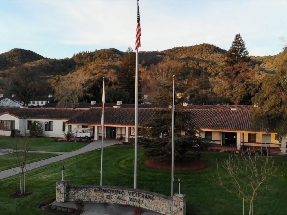 PHOTO: The Veterans Home of California in Yountville is pictured in an undated image made from video posted to the homes Facebook page.
