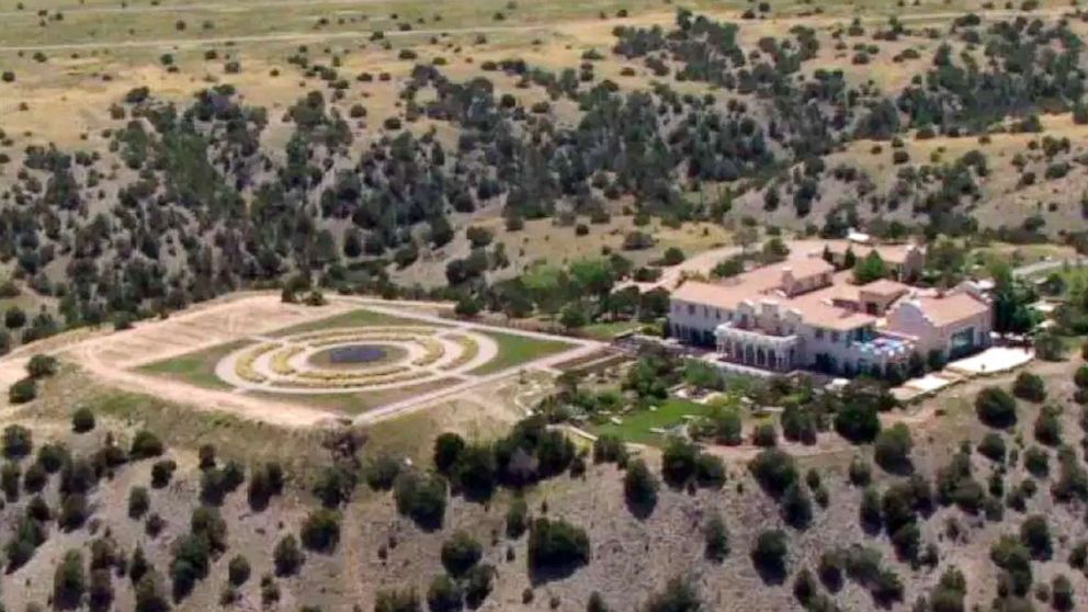 PHOTO: A photo shows Jeffrey Epstein's Zorro Ranch standing in Stanley, N.M., July 8, 2019.