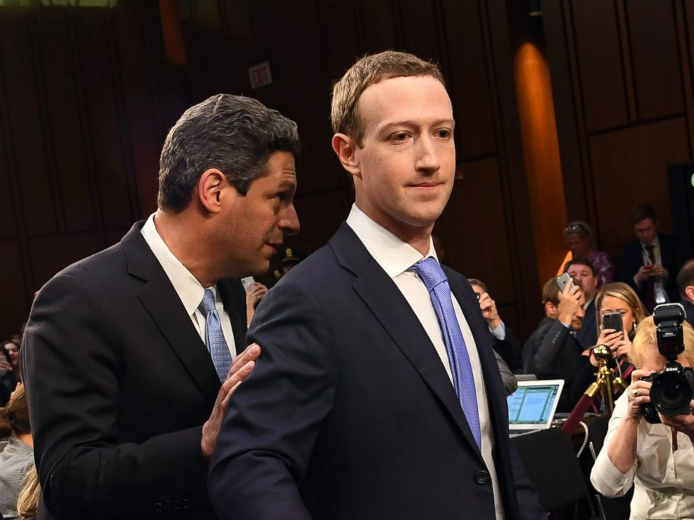 PHOTO: Facebook CEO Mark Zuckerberg arrives to testify before a joint hearing of the Senate Committee on the Judiciary and the Senate Committee on Commerce, Science, and Transportation regarding the companys use and protection of user data in Washington.