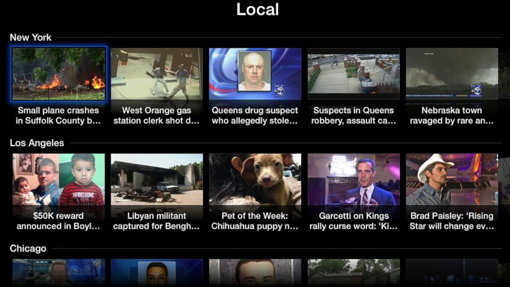 PHOTO: ABC News on Apple TV.