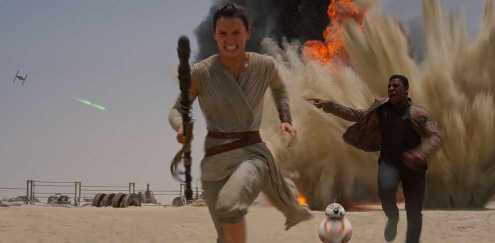 PHOTO: A scene from the new trailer "Star Wars: The Force Awakens."
