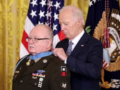 Biden awards Medal of Honor to 7 US Army veterans