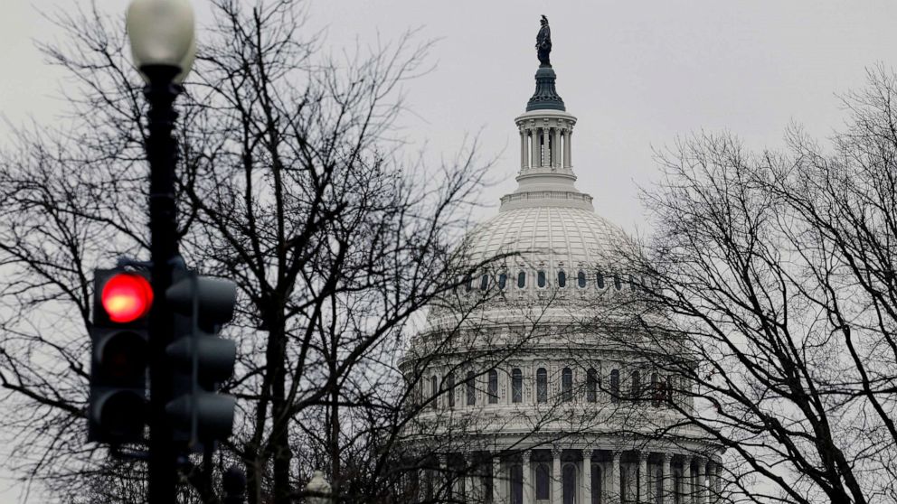 PHOTO: The U.S. Capitol Building is seen, Jan. 19, 2023 in Washington, DC.