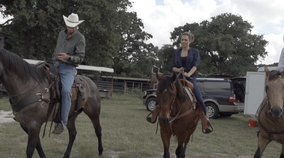 PHOTO: Ginger Zee and Jon Taggart, who started finishing cattle on grass in 1999.