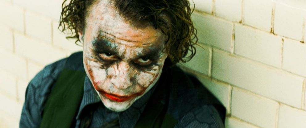 PHOTO: Heath Ledger appears as The Joker in "The Dark Knight," 2008. 