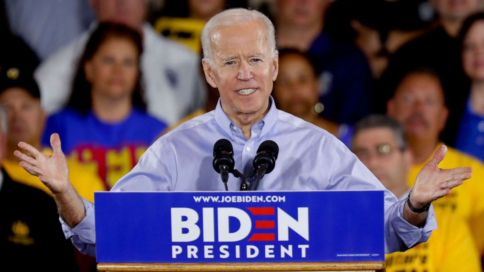 Joe Biden tells South Carolina voters he 'must defeat' Donald Trump ABC News