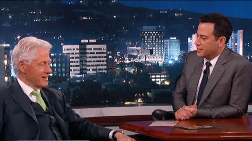 Bill Clinton Guests on Jimmy Kimmel