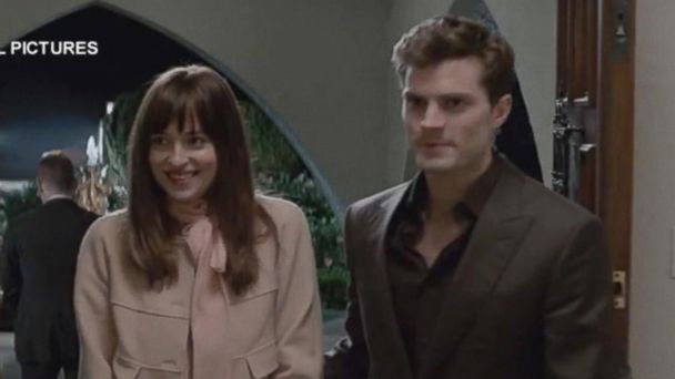 Video Steamy New Fifty Shades Trailer Abc News 4955