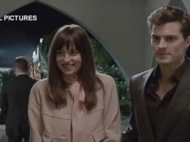 VIDEO: The newest trailer for the much anticipated movie, "Fifty Shades Of Grey," premiered last night during a commercial break for ABC's "Scandal."