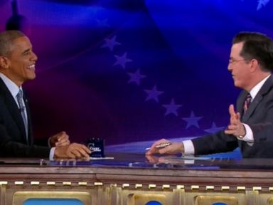 VIDEO: Colbert Welcomes 'Emperor Obama'