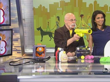 VIDEO: From toys to safety collars, Giz Wiz Dick DeBartolo has the year's best gadgets for your fluffy friends.