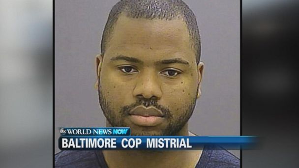 Video Judge Declares Mistrial For Baltimore Cop Abc News