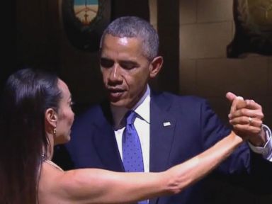 VIDEO: Obama and the First Lady Tango in Argentina 