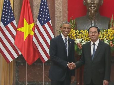 VIDEO: Obama Visits Vietnam, Seeks to Strengthen Ties 