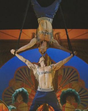 VIDEO: Cirque Du Soleil brings their high flying stunts to Broadway