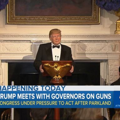 VIDEO: President Trump to meet with the nation's governors 